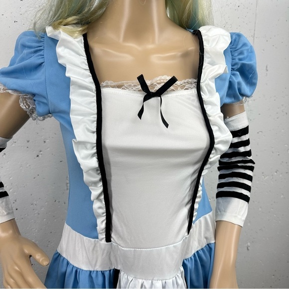 California Costume Tween Large Adult Small Alice In Wonderland Costume &… - Picture 5 of 16